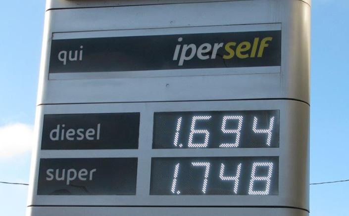 Prezziario carburante